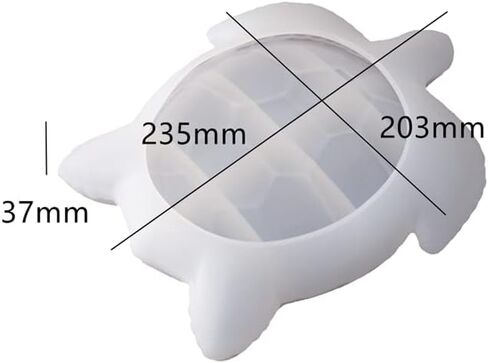 قالب راتنج على شكل سلحفاة بحر كبير من تيال، قالب من الراتنج الإيبوكسي على شكل سلحفاة من السيليكون، قالب من الراتنج لتزيين المنزل ولوازم الحفلات وغيرها in Kuwait