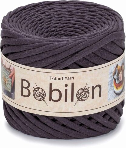 تي شيرت غزل كرة Fettuccini Zpagetti، 3-5 مم غزل التي شيرت لحياكة الكروشيه، قناع أربطة الأذن، غزل القطن العضوي، غزل مكرامية، غزل جيرسي - زيتوني in Kuwait