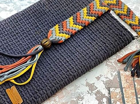 تي شيرت غزل كرة Fettuccini Zpagetti، 3-5 مم غزل التي شيرت لحياكة الكروشيه، قناع أربطة الأذن، غزل القطن العضوي، غزل مكرامية، غزل جيرسي - زيتوني in Kuwait