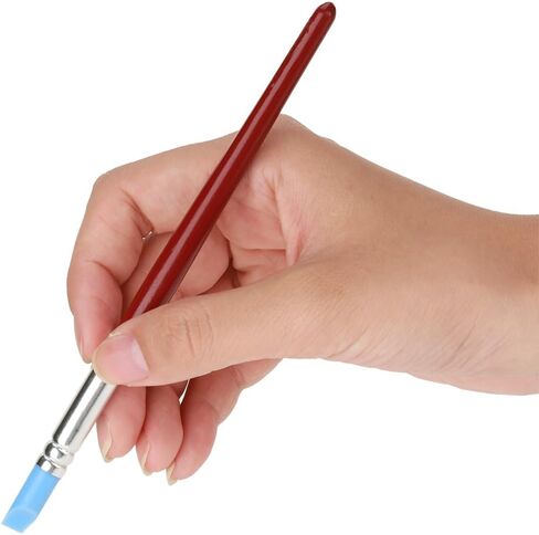 5Pcs Rubber Tip Paint Brushes for Clay Pottery Sculpture Fingerprint Color Shaping Modeling DIY Shaping Carving Tool in Saudi Arabia