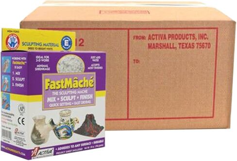ACTIVA Fast Drying Mix-12 pounds Paper Mache, White in Kuwait