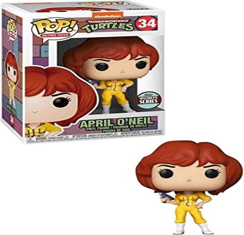 Funko POP! Retro Toys TMNT April O'Neil 3.75" Specialty Series Vinyl Figure in Saudi Arabia
