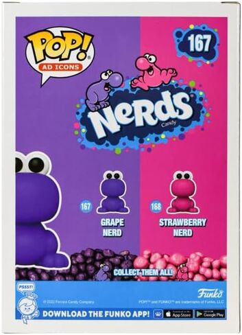 فانكو بوب! أيقونات الإعلان: Nerds - Grape Nerd IT'SUGAR وحصريًا!، BAF07666 in Saudi Arabia