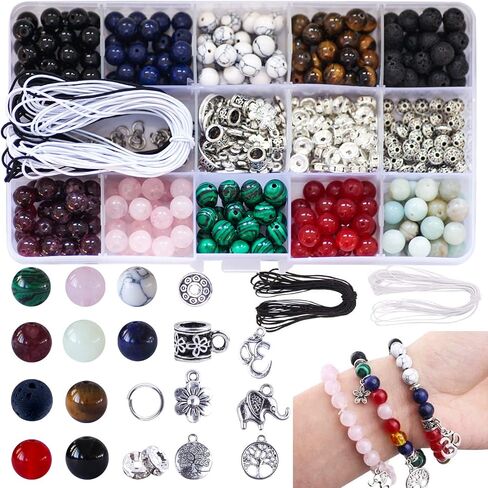 Colle Rhinestone Beads for Jewelry Making - 225pcs 10mm Pave Disco Ball Polymer Clay Rhinestones Round Charms Crystal Diamond Beads Bulk for Crafting Necklace Bracelet Earring DIY Decoration in Kuwait