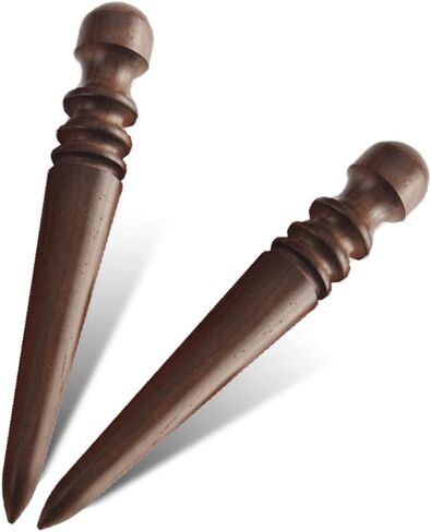 HamayuaZen قطعتان من أداة تلميع الجلود الاحترافية ذات الحواف الجلدية وملمس حافة الخشب أداة تلميع الخشب وملمس لتلميع مشاريع صنع اليد الجلدية in Kuwait