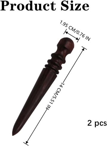 HamayuaZen قطعتان من أداة تلميع الجلود الاحترافية ذات الحواف الجلدية وملمس حافة الخشب أداة تلميع الخشب وملمس لتلميع مشاريع صنع اليد الجلدية in Kuwait