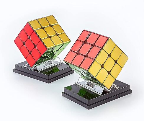 LiangCuber Cyclone Boys 2x2 Magnetic Speed Cube Stickerless Mirror Reflective Cube Shiny Cube Puzzle in Kuwait