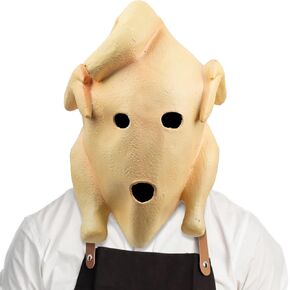 بارتي هوب قناع ديك رومي من فريندز، قناع واقعي لكامل الراس من اللاتكس لحفلات الهالوين وعيد الشكر in Kuwait