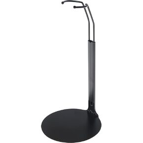 Plymor DSP-5125W White Adjustable Doll Stand, fits 10, 11, and 12 inch Slim Waist Dolls, Waist is 1.125 to 1.5 inches Wide, 3.25 to 4 inches Around, Pack of 3