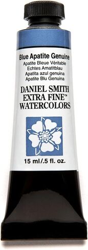 Daniel Smith Extra Fine Watercolor Paint, 15ml Tube, Blue Apatite Genuine, 284600196, 0.5 Fl Oz (Pack of 1) in Kuwait