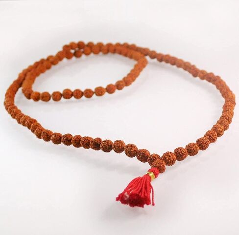 Rudraksha Japa Mala 108 + 1 خرز صلاة أفضل جودة in Saudi Arabia