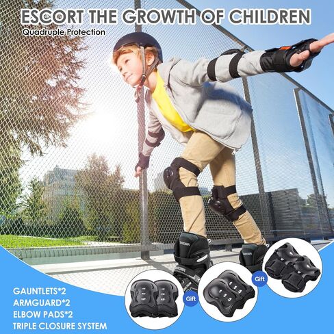 Kids Roller Skates, Adjustable Size Girl Roller Skates for Kids Beginner, Toddlers Roller Skate with 8 Light Up Wheels, Outdoor Roller Skating for Boys, Girls, Skating Shoes for Ages 3-12 in Kuwait