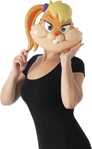 Rubie's Costume Space Jam 2: A New Legacy Lola Plastic Half-Mask, One Size in Saudi Arabia