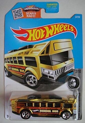 HOT WHEELS SUPER CHROMES 2/10 GOLD HOT WHEELS HIGH 37/250 SHOWDOWN SCAN & RACE CARD in Saudi Arabia