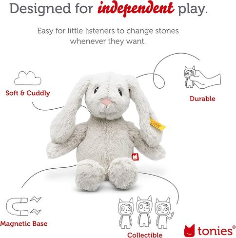 Tonies x Hoppie Rabbit Plush Audio Play Character from Steiff in Saudi Arabia