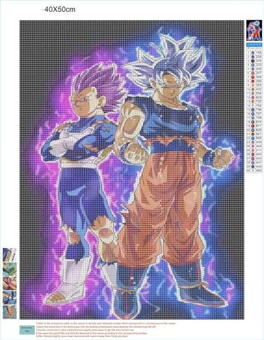 مجموعة رسم ماسي 5 دي ذاتية الصنع، انيمي 16 × 20 انش دائري كامل مثقوب كريستال حجر الراين والتطريز بالغرز المتقاطعة للفنون والحرف اليدوية وديكور المنزل والهدايا in Kuwait