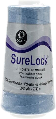 Coats Surelock Overlock Thread 3,000yd-Dusty Blue in Saudi Arabia