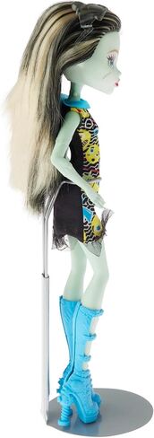 Plymor DSP-5125W White Adjustable Doll Stand in Kuwait