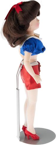 Plymor DSP-5125W White Adjustable Doll Stand in Kuwait