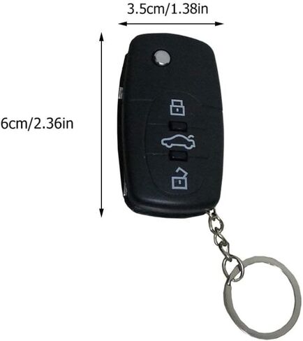 Toyvian 2pcs Hand Buzzer Prank Gag Toy Car Keychain الكهربائية صدمة المصافحة مضحك لعبة مزحة أبريل كذبة يوم خدعة الصدمات لعبة للحفلات in Kuwait