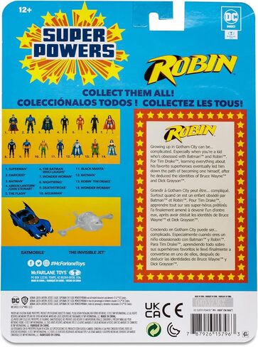 McFarlane Toys - DC Super Powers Robin Tim Drake 4in Action Figure in Saudi Arabia
