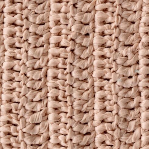 غزل الرافية الورقية 1 جديلة من غزل ورق الكرافت غزل الرافية الناعم شريط الرافية غزل البوليستر للحياكة اليدوية - الطول الإجمالي 170 م (180 ياردة 150 جم) (فوشيا) in Kuwait