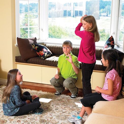 Outset Media Outset Kids Charades - Children's Game - Family Game - Features 300 Charades - Develops Critical Thinking, Builds Imagination, and Supports Creativity - for 3 or More Players - Ages 8+ in Saudi Arabia