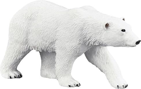 MOJO Polar Bear Realistic International Wildlife Toy Replica Hand Painted Figurine in Saudi Arabia