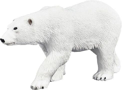 MOJO Polar Bear Realistic International Wildlife Toy Replica Hand Painted Figurine in Saudi Arabia