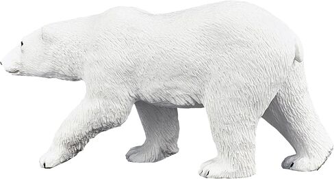 MOJO Polar Bear Realistic International Wildlife Toy Replica Hand Painted Figurine in Saudi Arabia