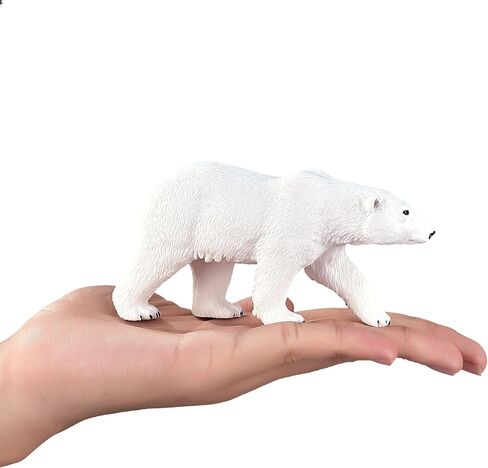 MOJO Polar Bear Realistic International Wildlife Toy Replica Hand Painted Figurine in Saudi Arabia