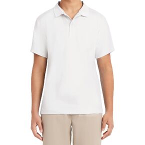 Nautica Young Men's Uniform Short Sleeve Performance Polo