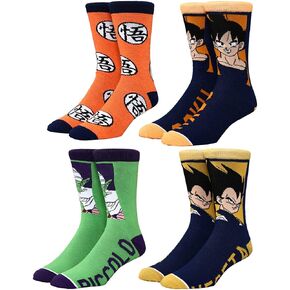 Dragon Ball Z 12-Day casual ankle crew Socks Pack Box combo for Men in Saudi Arabia
