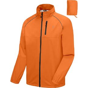 Little Donkey Andy Men's Cycling Jacket, Waterproof Lightweight Windbreaker, Packable in Saudi Arabia