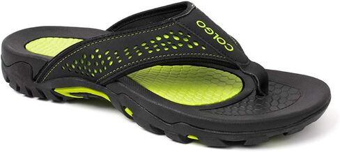 Mens Flip Flops Comfort Sport Thong Sandals for Indoor Outdoor Casual Beach Flip Flops for Men with Arch Support in Kuwait