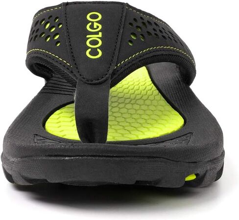Mens Flip Flops Comfort Sport Thong Sandals for Indoor Outdoor Casual Beach Flip Flops for Men with Arch Support in Kuwait