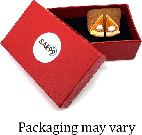 SAE99 عيد الهالوين عيد الشكر موسم الخريف فطيرة اليقطين بوليمر كلاي أقراط in Kuwait