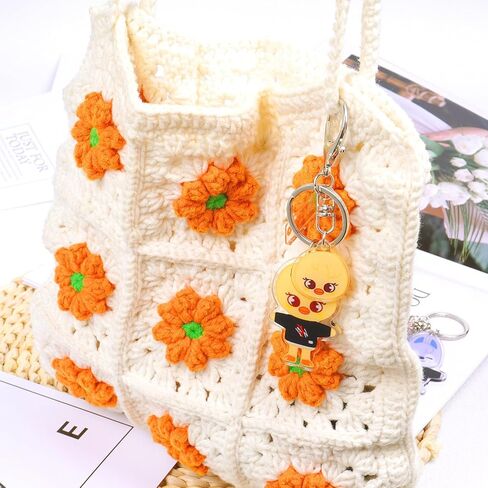 9 قطع سلسلة مفاتيح SKZOO، مجموعة سلسلة مفاتيح Stray Kids مجموعة هدايا للأطفال الضالة للفتيات والنساء هدايا حفلات أعياد الميلاد Kpop in Kuwait