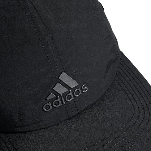 قبعة VMA للرجال من adidas ذات مقاس مريح وقابلة للتعديل بحافة منحنية طفيفة، أسود/رمادي غامق/رمادي كربوني، مقاس واحد in Kuwait