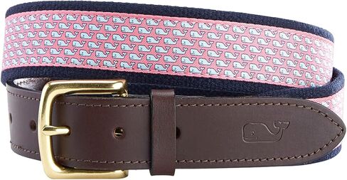 vineyard vines Men's Vineyard Whale Canvas Club Belt in Saudi Arabia