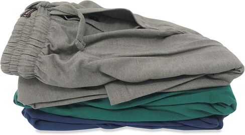 Andrew Scott Men's 3 Pack Soft & Light Cotton Drawstring Yoga Lounge & Sleep Jam Shorts/Jersey Shorts with Pockets in Saudi Arabia