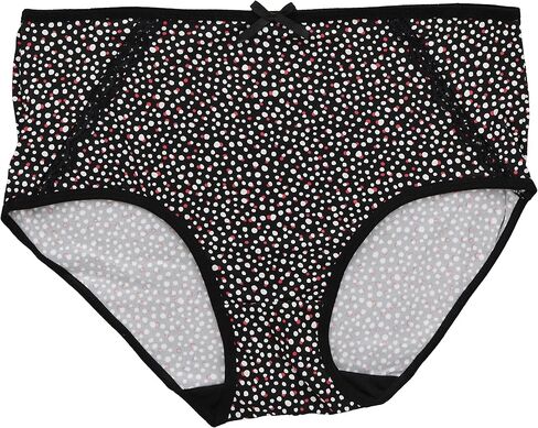 سراويل داخلية نسائية من Delta Burke Intimates بمقاس كبير وكلاسيكية عالية الارتفاع (5Pr) in Kuwait