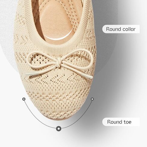 أحذية نسائية مسطحة، أحذية رسمية، أحذية باليه مسطحة، مريحة، دانتيل كروشيه أسود، كعب منخفض in Kuwait