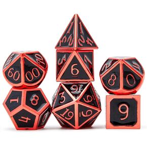 DND Dice Handmade Resin Sharp Edge D&D dice Set for Dungeons and Dragons RPG dice Beautiful Interior refractive Surface Wonderful and Unusual