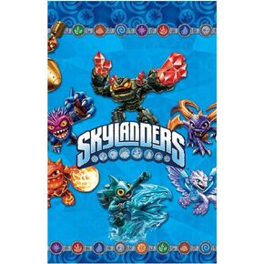 amscan Swashbuckling Skylanders Birthday Party Plastic Table Cover Tableware Decoration (1 Piece), 54" x 96", Blue in Kuwait