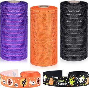 شريط عيد الحب من ELECLAND لأكاليل الزهور، شريط شبكي من البوليستر بطول 6 بوصات بطول 90 قدمًا من رقائق معدنية باللون الأبيض/الوردي/الأحمر لفات شبكية لتزيين عيد الحب إكليل من الزهور DIY لوازم يدوية in Kuwait