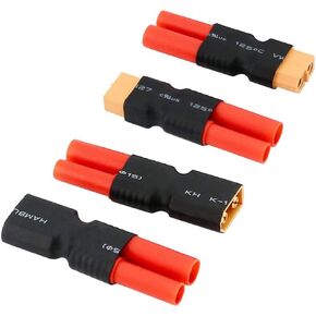 YLP 2 أزواج xt60 التوصيل ذكر أنثى إلى HXT 4 مم موصل موصل لاسلكي RC يبو بطارية موصل محولات لسباق RedCat وتجاوز RC in Kuwait