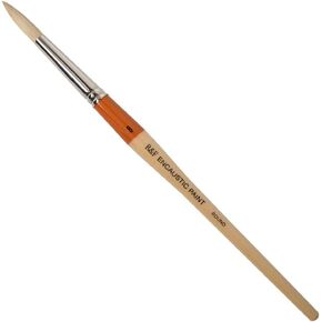 R&F Handmade Paints Encaustic Round Paintbrush, No.8 in Kuwait