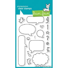 Lawn Fawn Clear Stamp A Birdie Told Me in Saudi Arabia