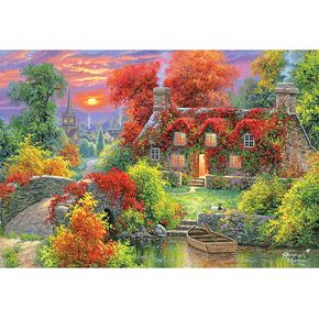 RoseArt - Abraham Hunter - Spring Mill - 2000 Piece Jigsaw Puzzle for Adults